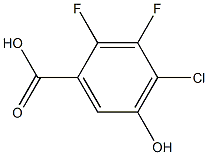 4-chloro-2,3-difluoro-5-hydroxybenzoicacid CAS#: 749230-50-0