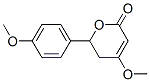 4-methoxy-6-(4-methoxyphenyl)-5,6-dihydropyran-2-one CAS#: 77972-75-9