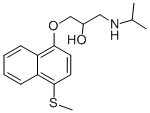 4'-methylthiopropranolol CAS#: 73315-35-2