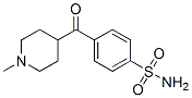 4-(p-sulfamoylbenzoyl)-N-methyl-piperidine CAS#: 77999-07-6