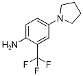 4-pyrrolidin-1-yl-2-(trifluoromethyl)aniline CAS#: 773899-18-6
