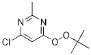 4-tert-Butylperoxy-6-chloro-2-methyl-pyrimidine CAS#: 78494-28-7