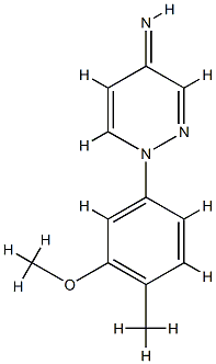 4(1H)-Pyridazinimine,1-(3-methoxy-4-methylphenyl)-(9CI) CAS#: 777814-87-6