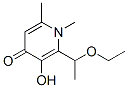 4(1H)-Pyridinone, 2-(1-ethoxyethyl)-3-hydroxy-1,6-dimethyl- (9CI) CAS#: 735251-32-8