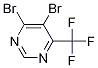 4,5-Dibromo-6-(trifluoromethyl)pyrimidine ,97% CAS#: 785777-94-8