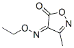 4,5-Isoxazoledione,3-methyl-,4-(O-ethyloxime)(9CI) CAS#: 76347-05-2