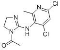 4,6-DICHLORO-2-METHYL-5-(1-ACETYL-2-IMIDAZOLIN-2-YL)-AMINOPYRIDINE CAS#: 75438-54-9