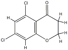 4H-1-Benzopyran-4-one, 5,7-dichloro-2,3-dihydro- CAS#: 76143-71-0