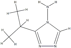 4H-1,2,4-Triazol-4-amine,3-(1-methylethyl)-(9CI) CAS#: 735212-04-1