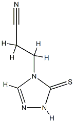 4H-1,2,4-Triazole-4-propanenitrile,1,5-dihydro-5-thioxo-(9CI) CAS#: 774140-20-4