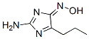 4H-Imidazol-4-one,2-amino-5-propyl-,oxime(9CI) CAS#: 754917-80-1