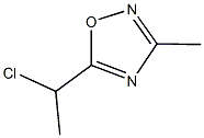 5-(1-CHLOROETHYL)-3-METHYL-1,2,4-OXADIAZOLE CAS#: 79867-19-9