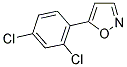 5-(2,4-DICHLOROPHENYL)ISOXAZOLE CAS#: 76344-98-4