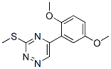 5-(2,5-dimethoxyphenyl)-3-methylsulfanyl-1,2,4-triazine CAS#: 74417-00-8