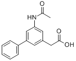 5-(Acetylamino)-(1,1'-biphenyl)-3-acetic acid CAS#: 75852-43-6