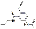 5-(Acetylamino)-N-propyl-2-(2-propynyl)benzamide CAS#: 73664-66-1