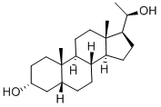 5-BETA-PREGNAN-3-ALPHA, 20-BETA-DIOL CAS#: 80-91-1