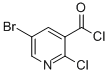 5-BROMO-2-CHLORO-3-PYRIDINECARBONYL CHLORIDE CAS#: 78686-86-9