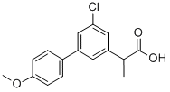 5-Chloro-4'-methoxy-alpha-methyl-3-biphenylacetic acid CAS#: 75852-58-3