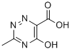 5-HYDROXY-3-METHYL-1,2,4-TRIAZINE-6-CARBOXYLIC ACID CAS#: 72324-38-0