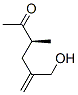 5-Hexen-2-one, 5-(hydroxymethyl)-3-methyl-, (3S)- (9CI) CAS#: 791131-38-9