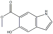 5-Hydroxy-6-indolecarboxylic acid Methyl ester CAS#: 735287-30-6