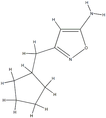 5-Isoxazolamine,3-(cyclopentylmethyl)-(9CI) CAS#: 794566-79-3