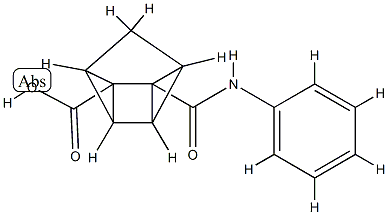 5-((Phenylamino(carbonyl)tetracyclo(3.2.0.02,7.04,6)heptane-2-carboxyl ic acid CAS#: 78941-77-2