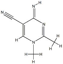 5-Pyrimidinecarbonitrile,1,4-dihydro-4-imino-1,2-dimethyl-(9CI) CAS#: 791546-40-2