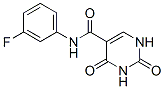 5-Pyrimidinecarboxamide,N-(3-fluorophenyl)-1,2,3,4-tetrahydro-2,4-dioxo- CAS#: 730966-08-2