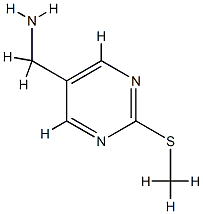 5-Pyrimidinemethanamine,2-(methylthio)-(9CI) CAS#: 762219-70-5