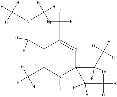 5-Pyrimidinemethanamine,2,2-diethyl-2,3-dihydro-N,N,4,6-tetramethyl-(9CI) CAS#: 762218-58-6