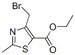 5-Thiazolecarboxylicacid,4-(bromomethyl)-2-methyl-,ethylester(9CI) CAS#: 79387-74-9