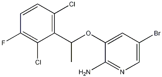 5-bromo-3-(1-(2,6-dichloro-3-fluorophenyl)ethoxy)pyridin-2-amine CAS#: 756503-69-2