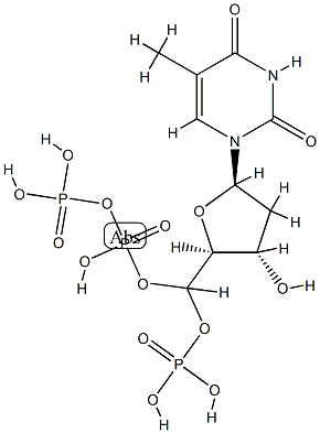 5-(hydroxymethyl-O-pyrophosphoryl)deoxyuridylate CAS#: 77423-48-4