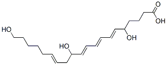 5,12,20-trihydroxy-6,8,10,14-eicosatetraenoic acid CAS#: 79008-24-5