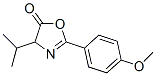 5(4H)-Oxazolone, 2-(4-methoxyphenyl)-4-(1-methylethyl)- CAS#: 79137-48-7