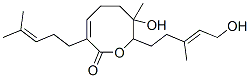 5,6,7,8-Tetrahydro-7-hydroxy-8-(5-hydroxy-3-methyl-3-pentenyl)-7-methyl-3-(4-methyl-3-pentenyl)-2H-oxocin-2-one CAS#: 79404-43-6