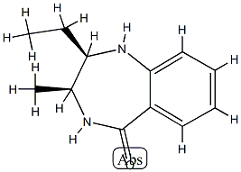 5H-1,4-Benzodiazepin-5-one,2-ethyl-1,2,3,4-tetrahydro-3-methyl-,(2R,3S)-rel-(9CI) CAS#: 700870-01-5