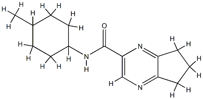 5H-Cyclopentapyrazine-2-carboxamide,6,7-dihydro-N-(trans-4- CAS#: 742070-33-3