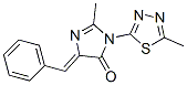 (5Z)-5-benzylidene-2-methyl-3-(5-methyl-1,3,4-thiadiazol-2-yl)imidazol -4-one CAS#: 76834-40-7
