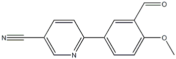 6-(3-ForMyl-4-Methoxyphenyl)nicotinonitrile CAS#: 769972-00-1