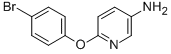 6-(4-BROMOPHENOXY)PYRIDIN-3-AMINE CAS#: 77006-26-9