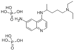 6-Amino-4-((4-(diethylamino)-1-methylbutyl)amino)quinoline diphosphate CAS#: 78703-85-2