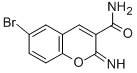 6-BROMO-2-IMINO-2H-1-BENZOPYRAN-3-CARBOXAMIDE CAS#: 79604-91-4