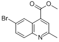 6-BROMO-2-METHYL-QUINOLINE-4-CARBOXYLIC ACID METHYL ESTER CAS#: 786659-09-4
