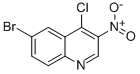 6-BROMO-4-CHLORO-3-NITROQUINOLINE CAS#: 723281-72-9