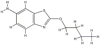 6-Benzothiazolamine,2-butoxy-(9CI) CAS#: 77563-28-1