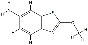 6-Benzothiazolamine,2-methoxy-(9CI) CAS#: 77563-27-0