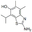 6-Benzothiazolol, 2-amino-4,5-dimethyl-7-(1-methylethyl)- CAS#: 773812-59-2
